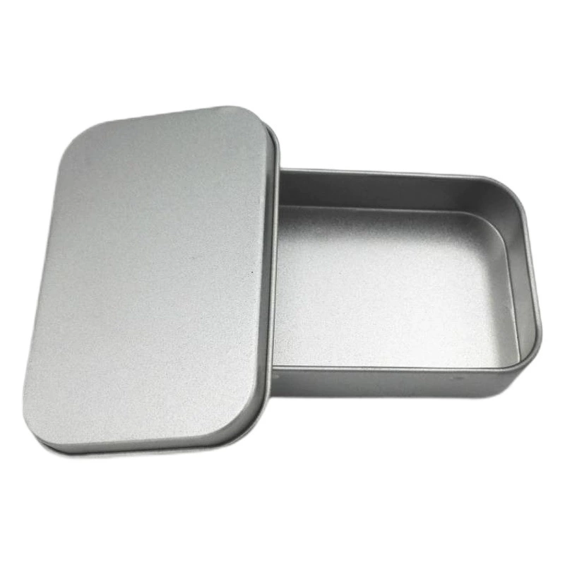 Оптовые матовые жестяные коробки в наличии для USB-накопителей, карт «Сокровища рыбака», сухого табака, хранения для нейл-арта, жестяные коробки из жести