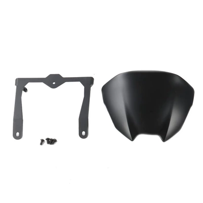 Suitable for Triumph Street Triple 765 Rsmoto2 Motorcycle Front Windshield Accessories 2023-2025 (Motorcycle front windshield) - matte-black