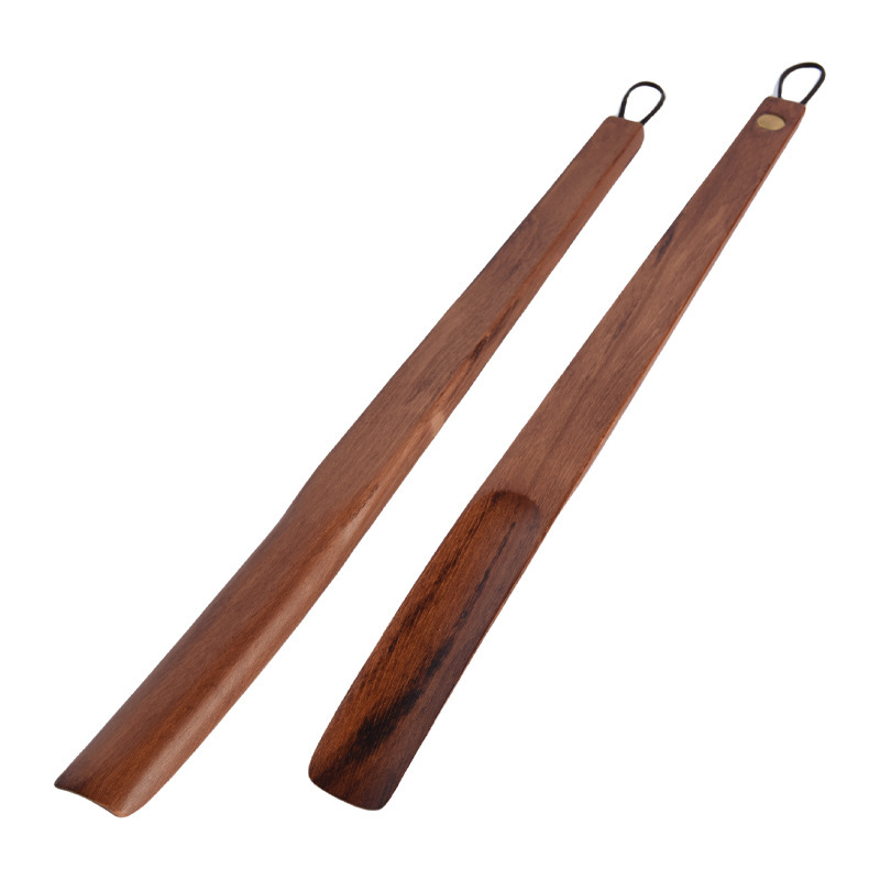 Diario de madera sólida zapato extractor de zapato extractor de zapato 55cm de largo