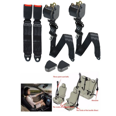Retractable Seat Belt with Emergency — Car seat belt
