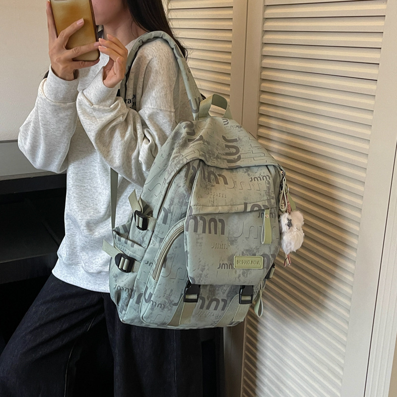 Autumn large-capacity versatile backpack for male college students, trendy Harajuku style backpack, cool backpack for women on Instagram Autumn large-capacity versatile backpack for male college students, trendy Harajuku style backpack, cool backpack for women on Instagram