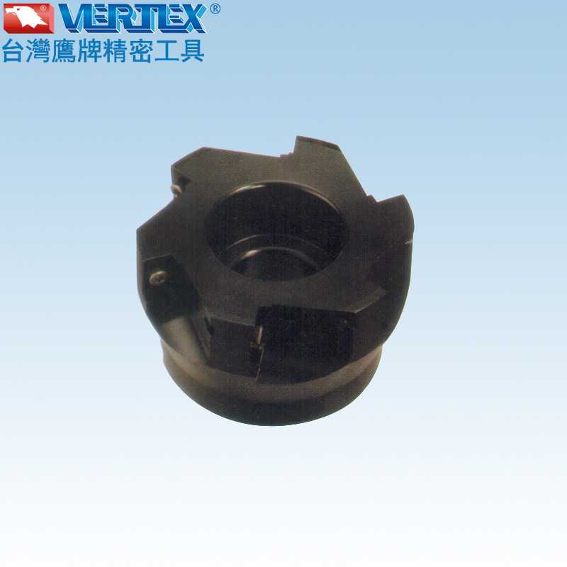 台湾鹰牌VERTEX 进口40°快速型平面铣刀FMC-50-I高精密快速铣刀