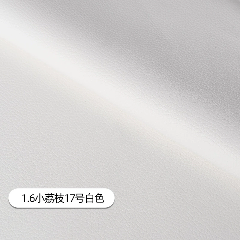Litchi pattern leather surface 1.6 width small pebble pattern artificial leather self-adhesive sofa repair subsidy refurbished leather material