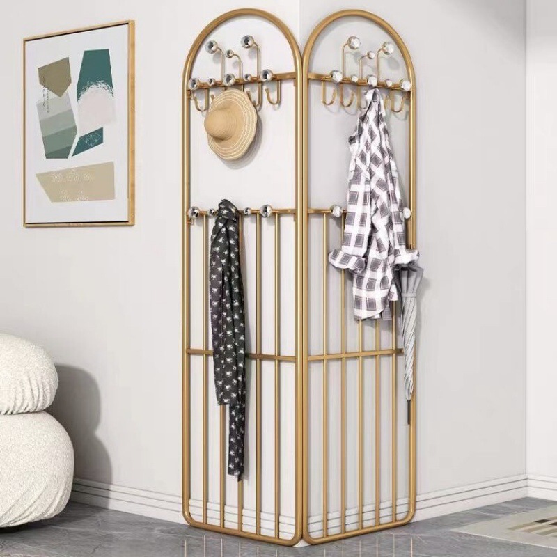 Hole-Free Door Rear Clothes Hanger Bedroom Wall Coat Rack Entry Door Clothes Hanging Board Wall-Mounted Wall-Mounted Clothes Rack