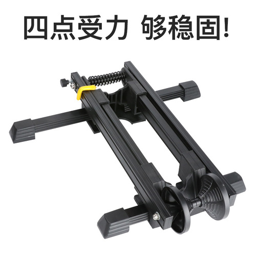 Bicycle plug-in parking rack portable double pole mountain bike support rack display rack road bike riding supplies