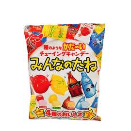 日本乐贝尔4种类杂锦夹心糖80g 进口休闲食品糖果零食批发
