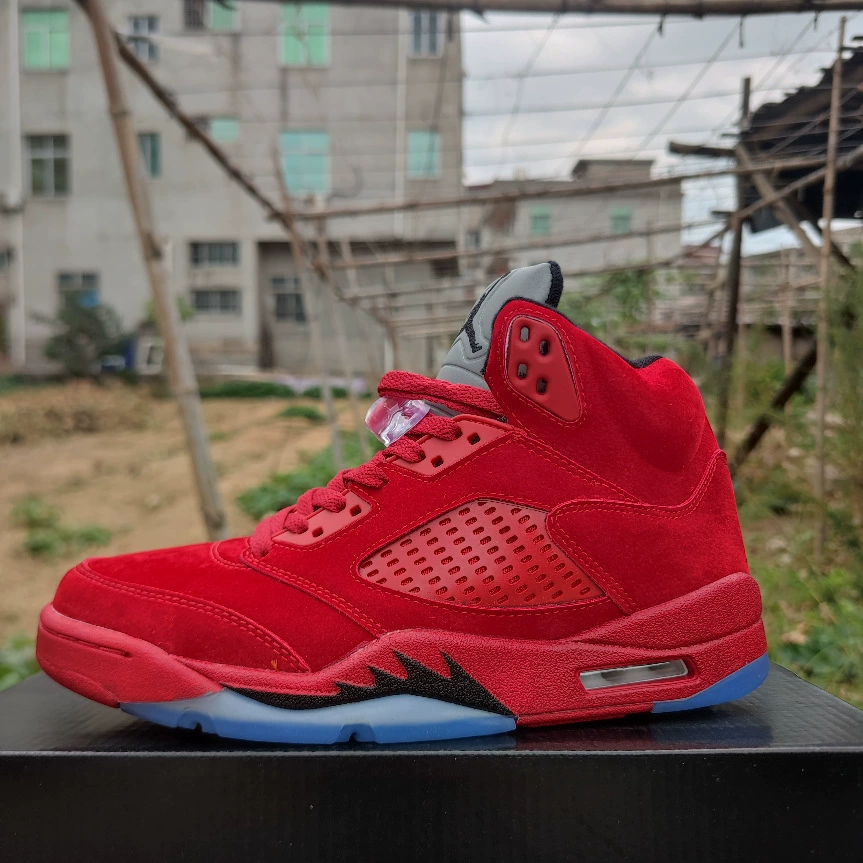 Putian Shoes AJ5 Cross -border International Flight White Orange Rabbit Alaries White Blue Bulls Oli Red Yellow Duck 5 basketball shoes