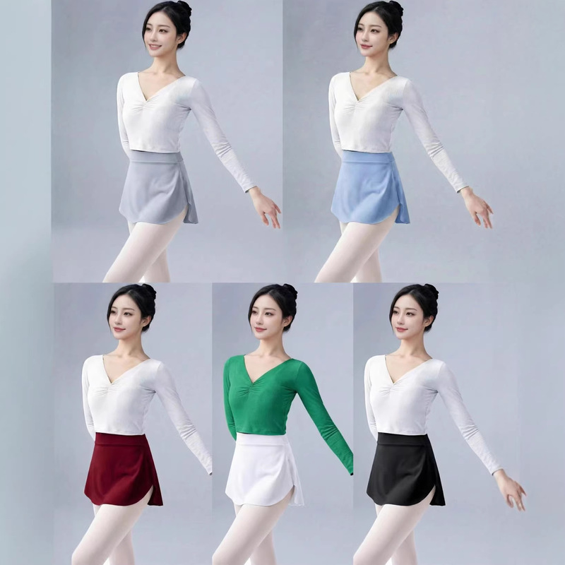 Ballet Practice Skirt for Women, Elastic Waist Half Skirt, Yoga Dance Skirt, Versatile Short Skirt for Girls, Figure-Enhancing Umbrella Skirt Ballet Practice Skirt for Women, Elastic Waist Half Skirt, Yoga Dance Skirt, Versatile Short Skirt for Girls, Figure-Enhancing Umbrella Skirt