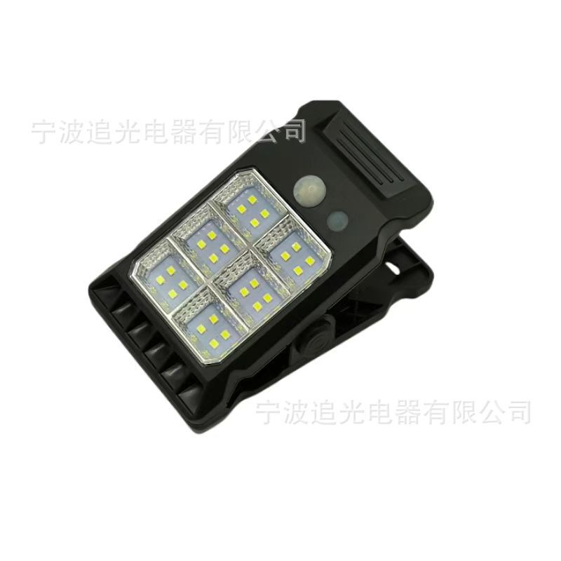 太阳能led智能感应夹子灯专用户外灯庭院灯花园照明灯太阳能壁灯|undefined