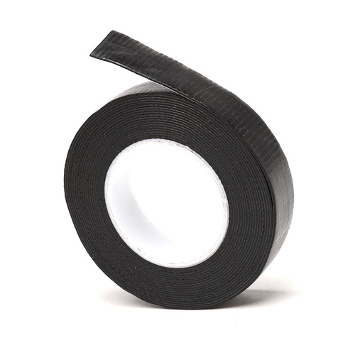 Xiling High-Voltage Insulating Self-Adhesive Tape J20 Waterproof Sealing Black Cloth Tape for Electrical Applications, 10kV Butyl Rubber Coating