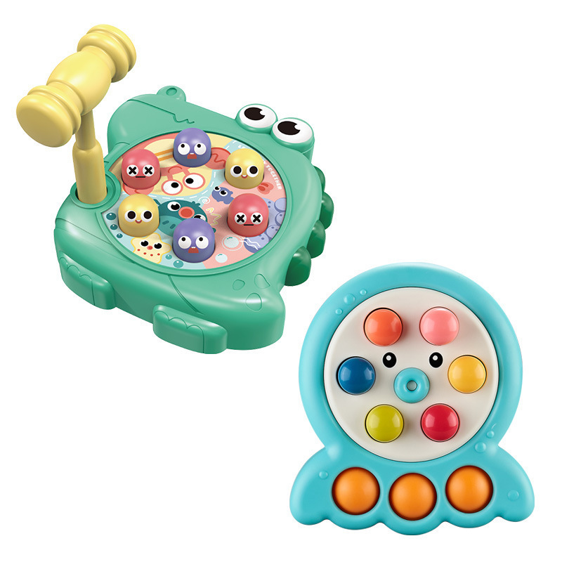 Consola de Juego de Empuje Rápido Portátil para Niños de 4 a 6 Años