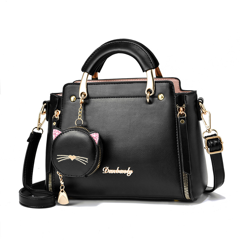 Bolso bandolera de hombro para mujer, nuevo modelo 2025, de gran capacidad, moderno, sencillo y elegante, exportación directa del fabricante