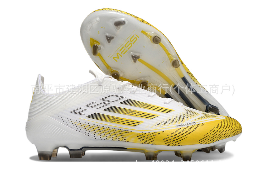 Fábrica de Putian al por mayor F50 zapatos de fútbol FG zapatos con lengua baja zapatos de fútbol hombres