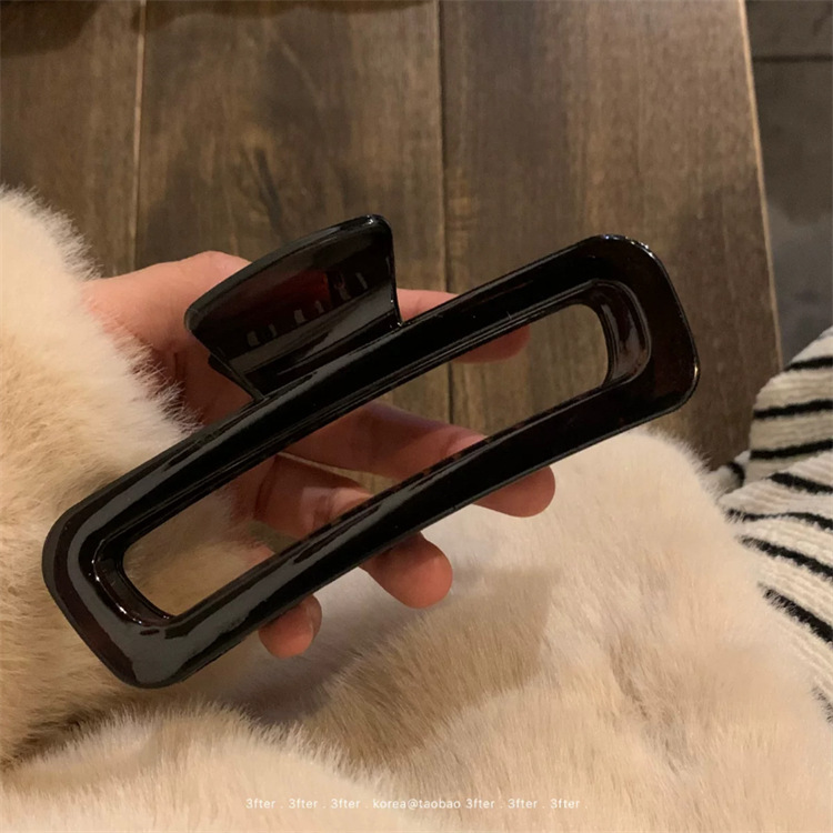 다크 브라운 직사각형 그리퍼 13cm