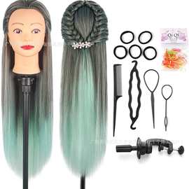 Hair dressing Head Soft Training Head100% Synthetic Fiber