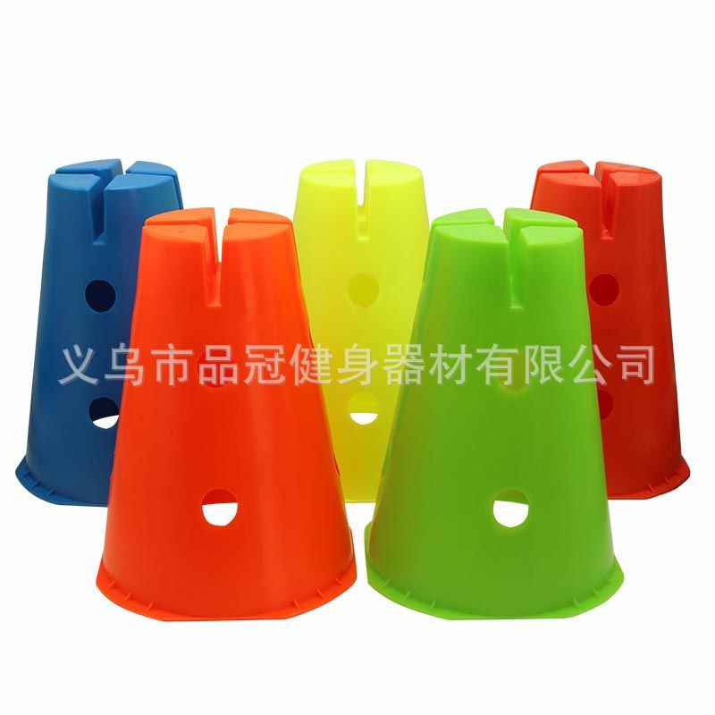 Vientiane combinación barril niños obstáculo con agujero logo barril Entrenamiento sensorial logo barril cono de helado jardín de infantes