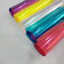 现货供应 TPU/PVC幻彩镭射膜 炫彩反光箱包饺子包面料