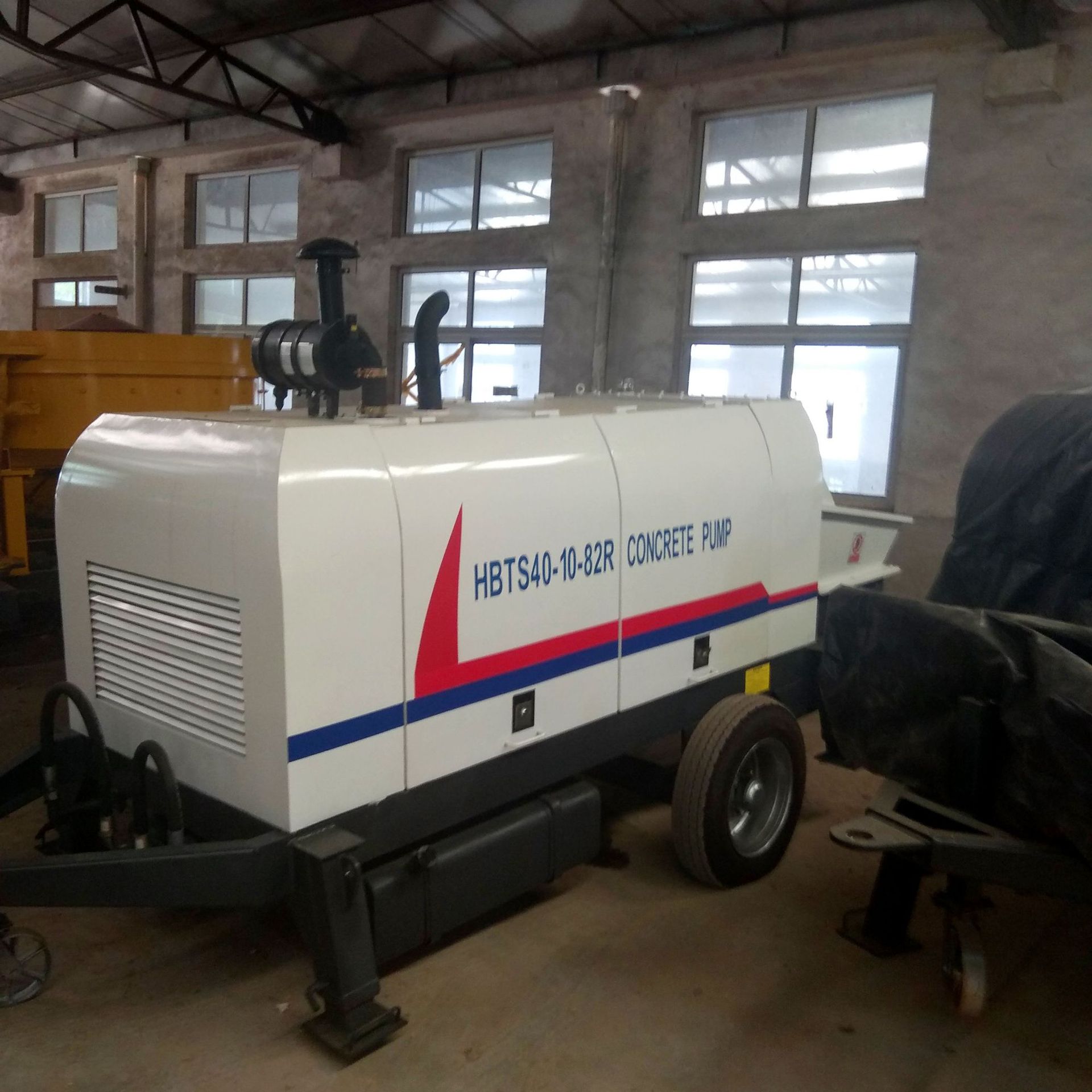 混凝土小型柴油泵 82千瓦输送泵 柴油机泵机 40柴油泵 托泵 地泵