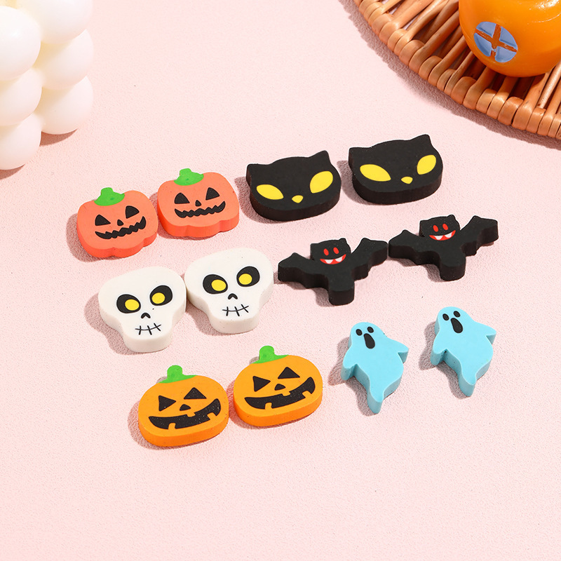 ハロウィーン消しゴム漫画コウモリカボチャ文房具賞品プレゼント消しゴム学習用品クロスボーダー文房具卸売り|undefined