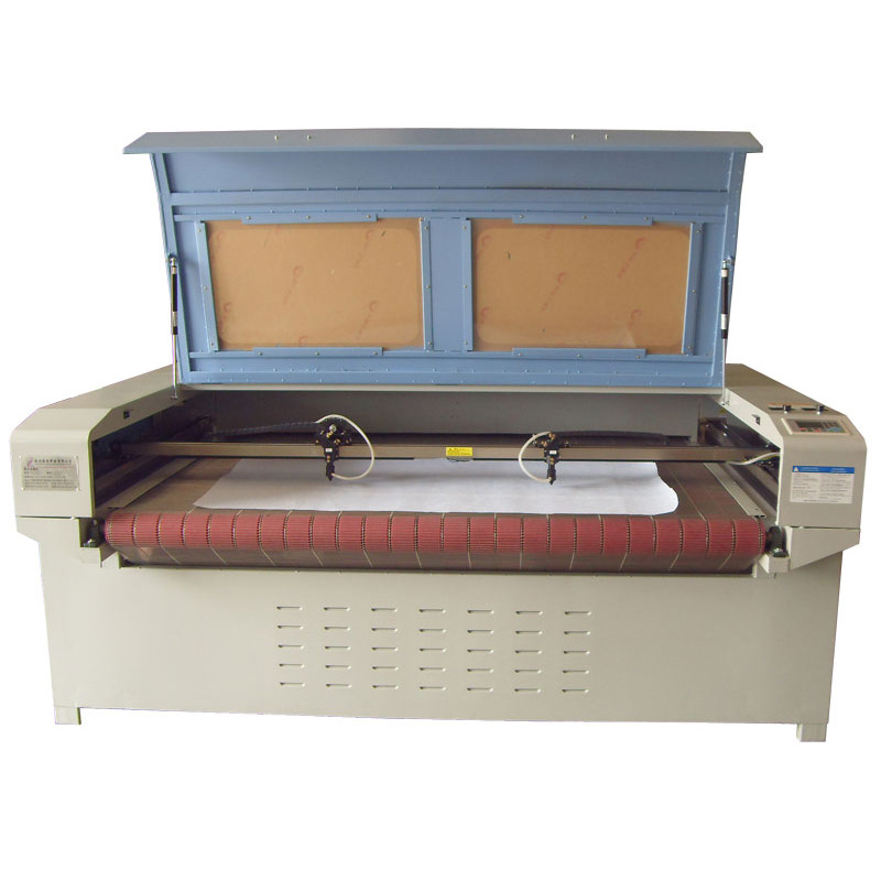 东莞1610双头自动送料服装布料激光切割机大幅面皮革面料激光裁床