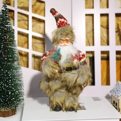 跨境christmas圣诞老人摆件圣诞节装饰品圣诞玩偶公仔摆件小礼物