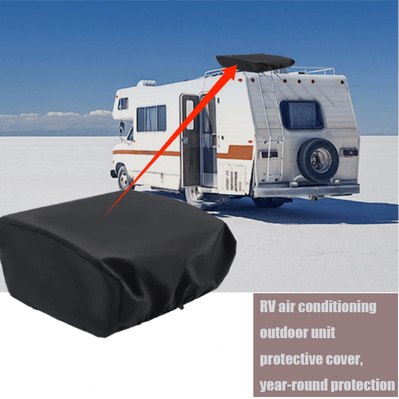Outdoor Camping Rv Roof Air Conditioner Protective Cover, Sun and Rain Protection Cover, Portable Roof Air Conditioner Sunshade Cloth