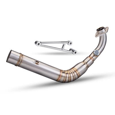 Motorcycle exhaust pipe car straight Upper