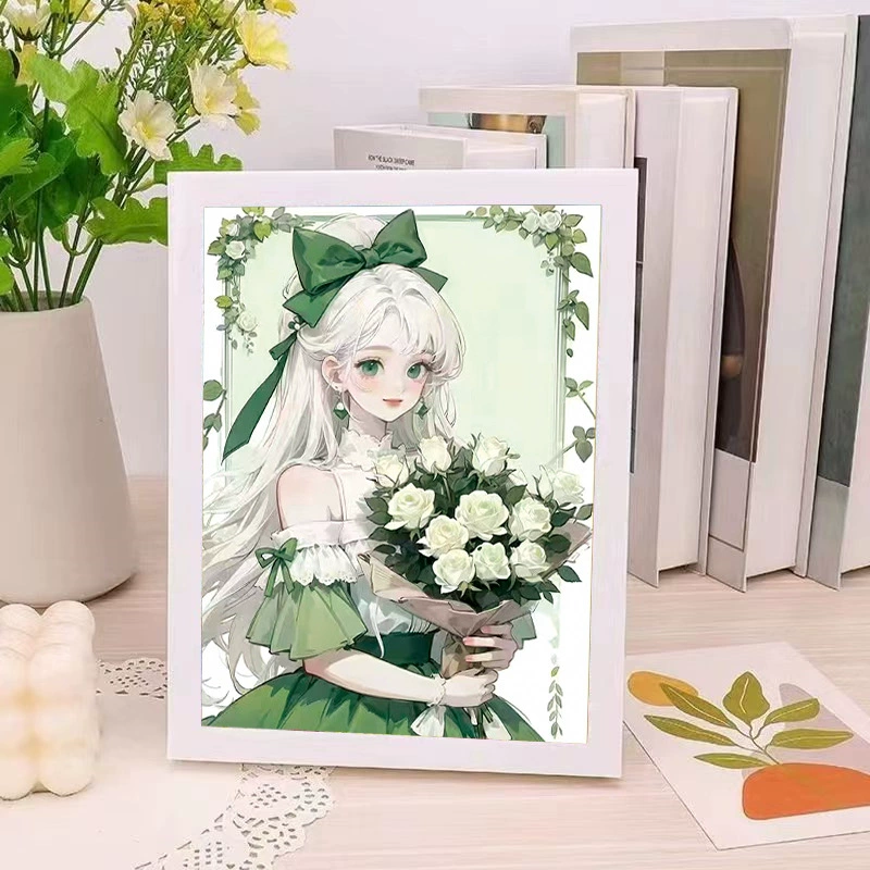Набор для алмазной живописи Sanrio Kuromi, 17×22 см пластиковая рамка, набор для творчества DIY для детей