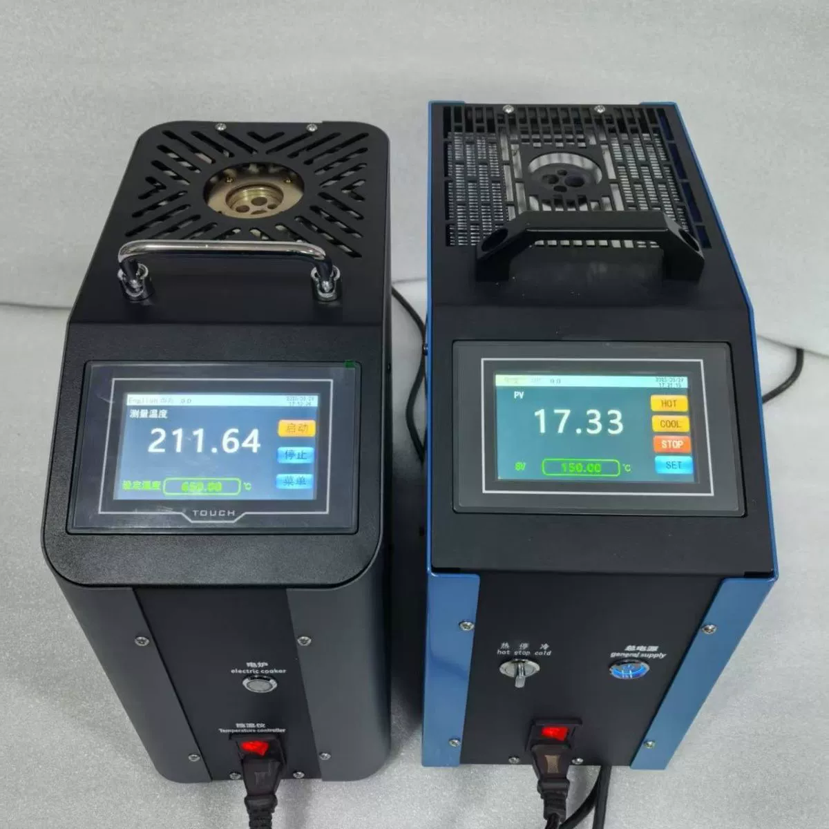 Калибратор температуры Портативная печь с сухим корпусом Калибратор температуры печи с сухим колодцем Промышленный морской детектор температуры