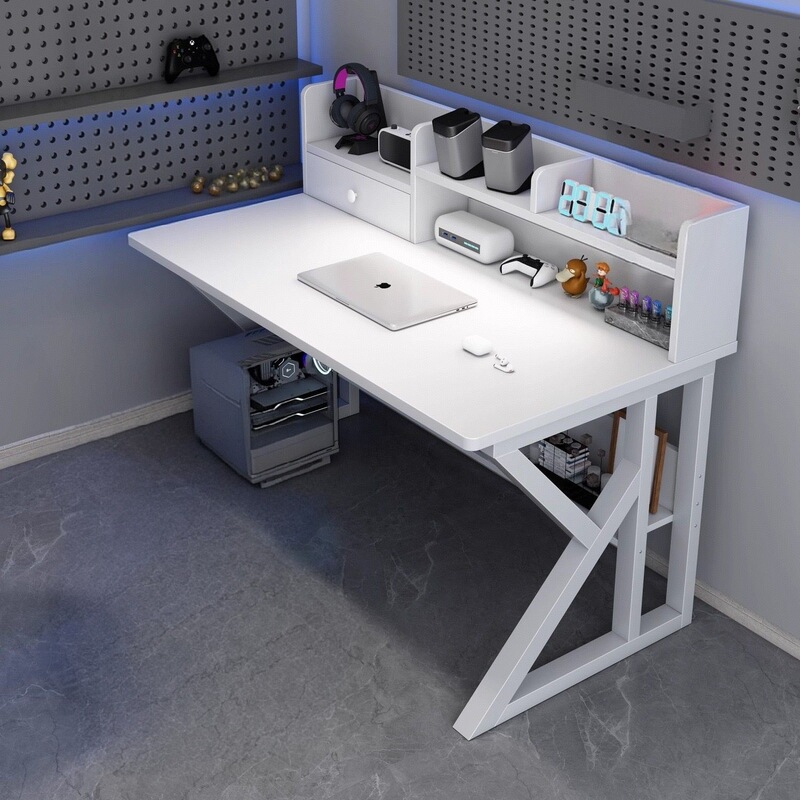 Office desk, gaming table, desktop home desk, bedroom computer table, simple desk for rental housing, e-sports table and chair set Office desk, gaming table, desktop home desk, bedroom computer table, simple desk for rental housing, e-sports table and chair set