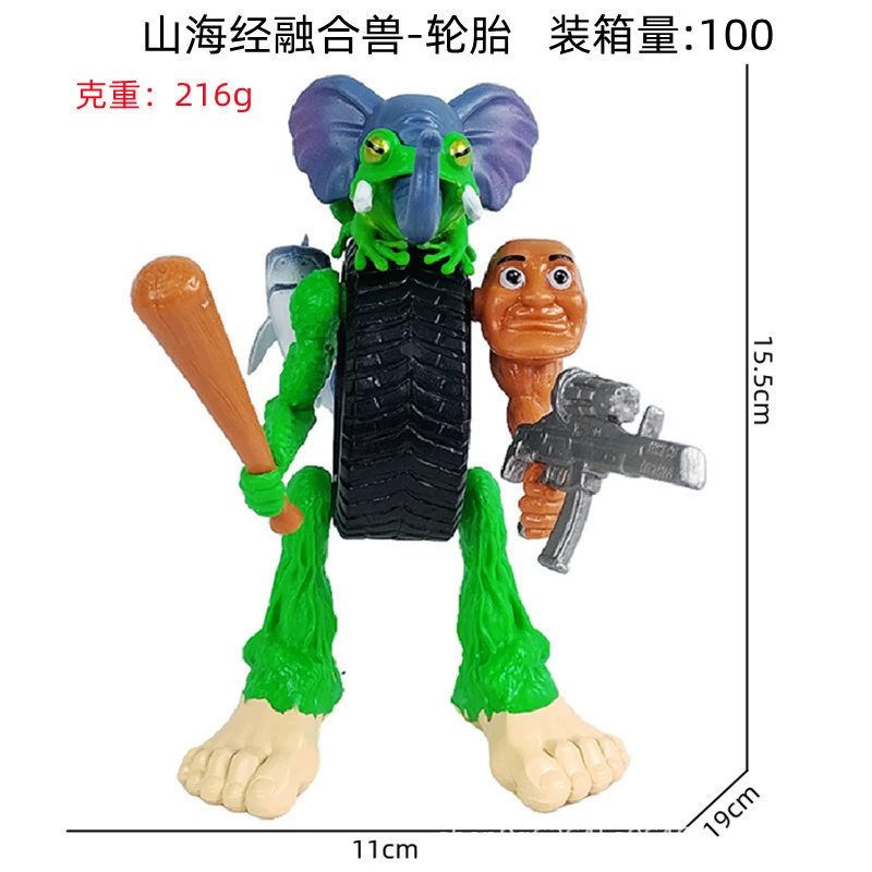 Funny shark, table doll, (Cross-border trading), frog