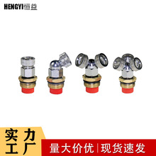 農用電動噴霧器工地除塵農業灌溉苗圃微噴噴灌合金扇形高霧化噴頭