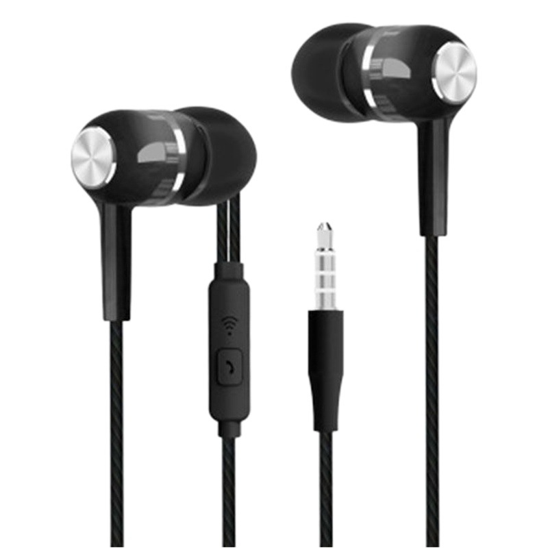 Ventas directas de fábrica adecuadas para Apple Android teléfono móvil bajo en la oreja con cable auriculares de control de alambre auriculares al por mayor