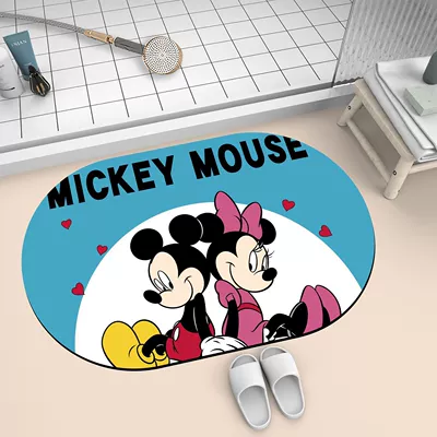 Avtomobil döşəmə paspasları, Carpet - mickey-mouse-family-4060cm