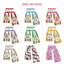 三丽鸥动漫周边围巾二次元超柔毛绒围脖秋冬季男女学生保暖围巾