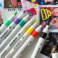 Фотоальбом, акрил, детский маркер для студентов, DIY, рукоделие, для любимого, 12 цветов