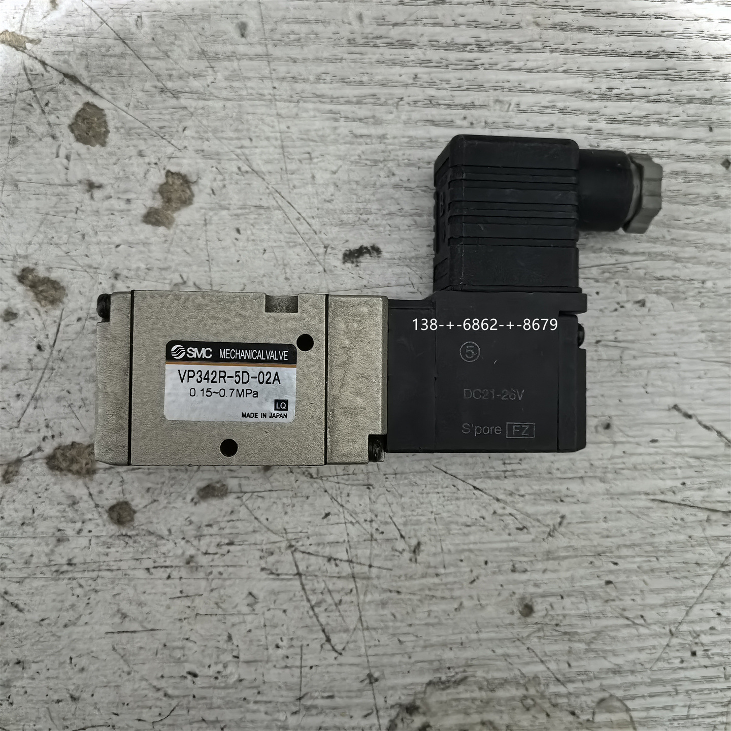 SMC  MECHANICALVALVE气动换向电磁阀VP342R-5D-02A