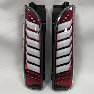 modification to LED tail lights – Tail light - transparent-cover-with-red-base-and-white-surface