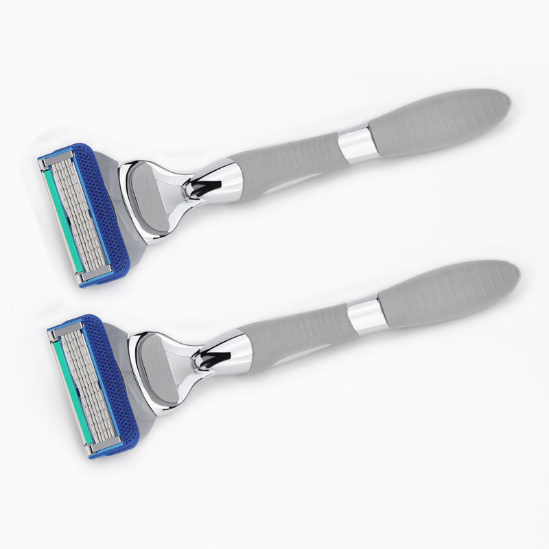 3-Layer Blade Shaving Head, Multi-Directional Flexible Technology, Hydrating Gel Pad, Smooth Veneer, Skin Protection, Men's Care