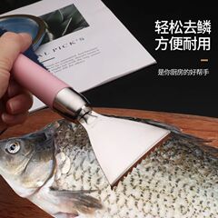 ステンレスのうろこのツールの台所の家庭用のうろこを剃る器は手動で魚の刀の台所を打ってうろこの小道具に行きます。