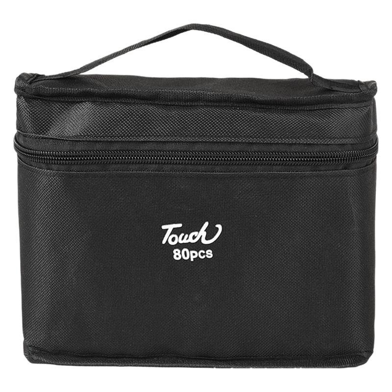 Juego de marcadores de 48 colores touch color niños 80/24 color aceitoso bolígrafo de acuarela de doble punta al por mayor pincel para niños