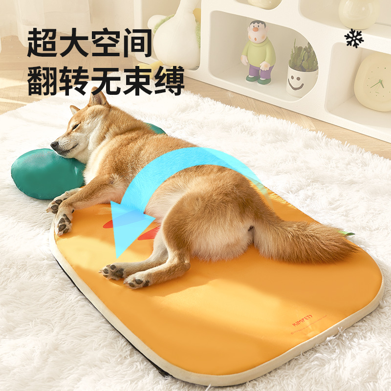 Nueva estera para perros de cuatro estaciones, alfombrilla para gatos, transpirable y a prueba de humedad, alfombrilla para perros con forma de zanahoria, suministros para mascotas personalizados al por mayor