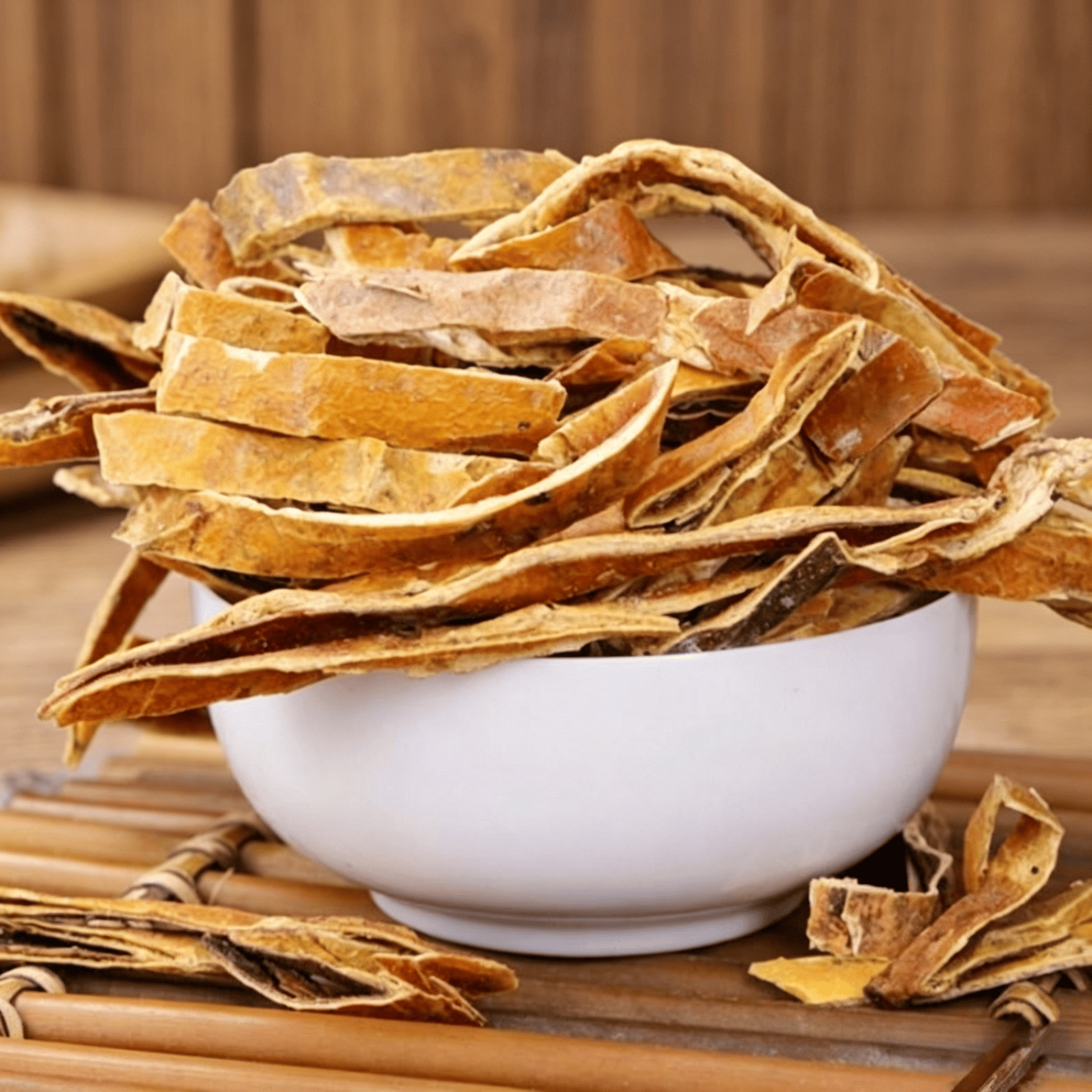 Dried Trichosanthes Peel Gua Lou Pi 500g Traditional Chinese Herbal Decoction Pieces in use