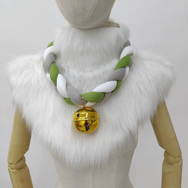 Small bell, cute choker with accessories with pigtail