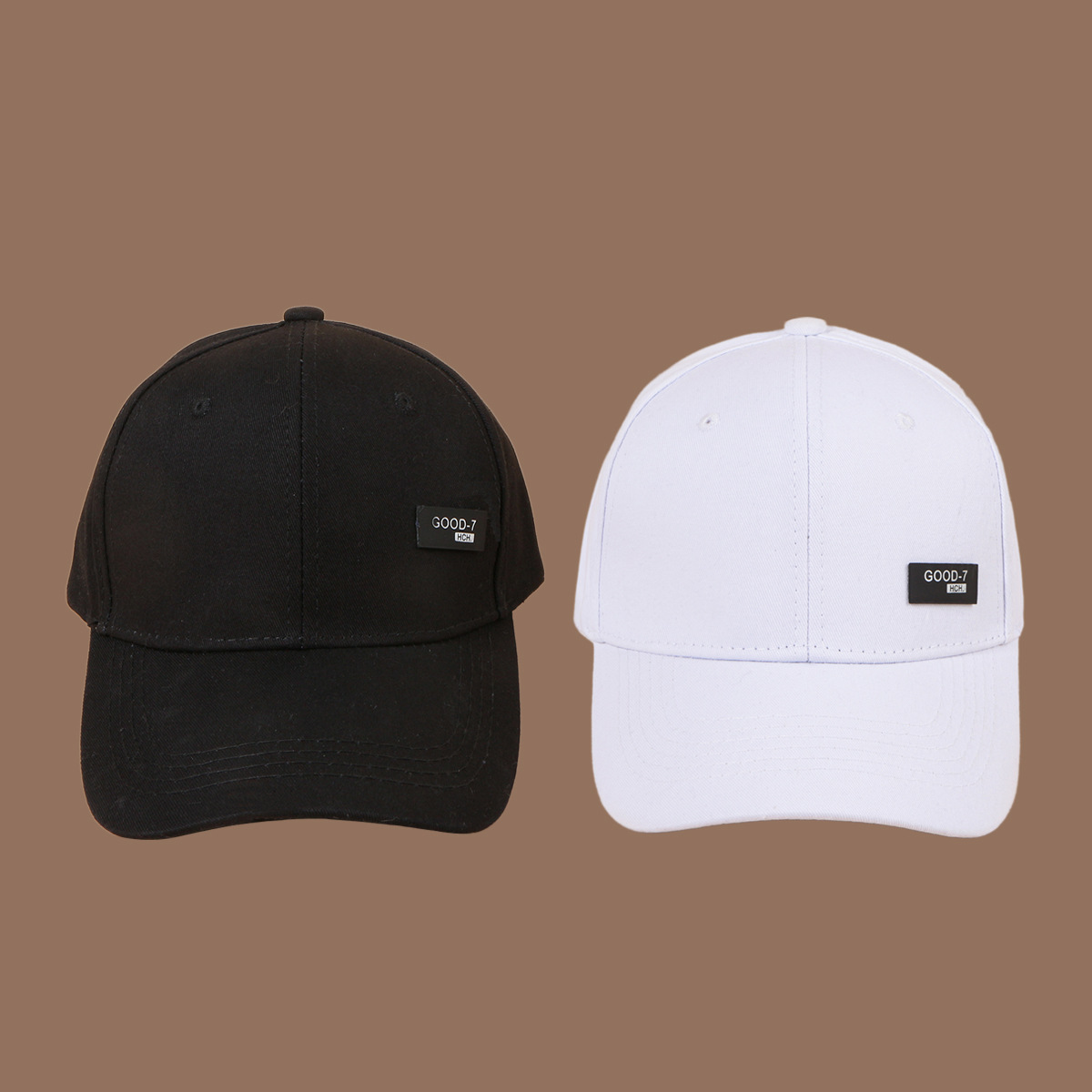 Gorras de moda de todo fósforo en tono negro NSTQ41174