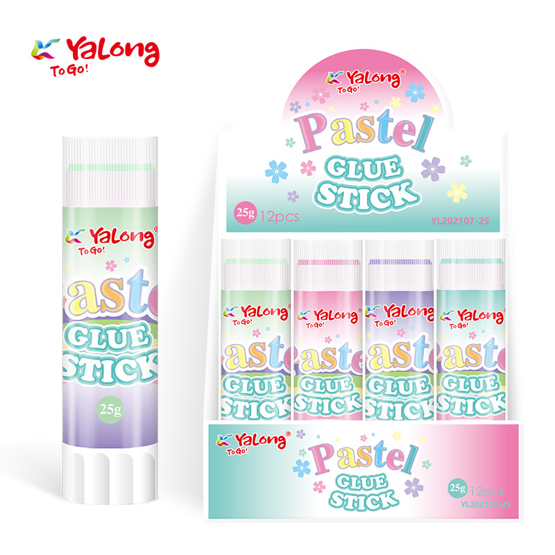 Lápiz Adhesivo Blanco en Barra 9g/15g/25g/36g de PVP de Fuerte Adhesión para Escuela y Oficina