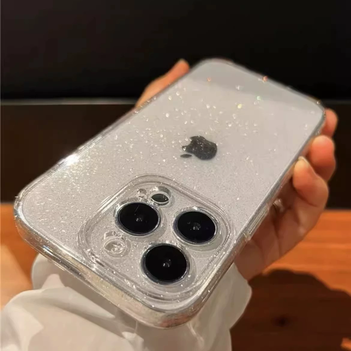 Яблоко, звёздное небо, совместим с iPhone 16, силиконовый чехол для телефона, 16 Pro Max