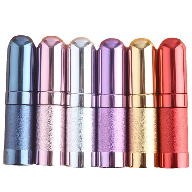 6ML botella de perfume de aluminio botella de spray de perfume de vidrio portátil Cosméticos líquidos sub-botella vacía fábrica de auto-venta