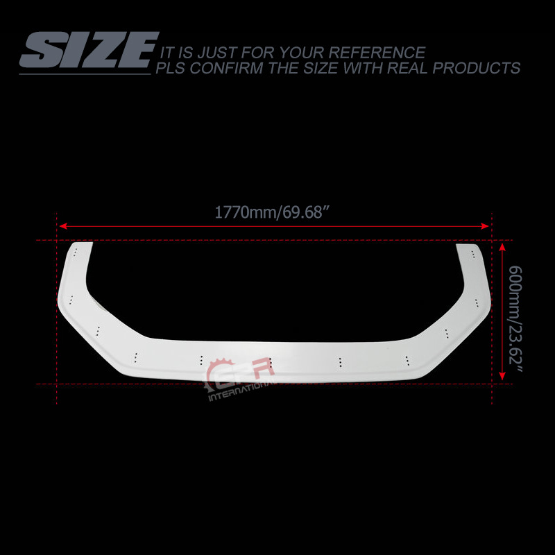 Suitable for Infiniti G37 Resin Fiber Modification Parts lb Wide-Body Front Bumper Large Surround Lower Lip Front Face Bar