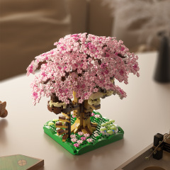 積慧M3079桜の木はレゴの積み木と互換性があります。